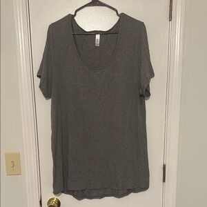 Gray Women's Top